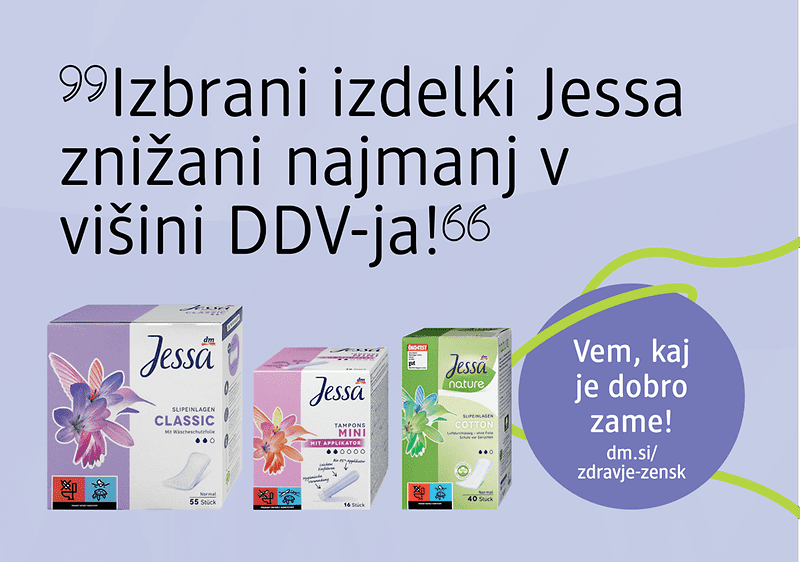 Jessa - jer ženska higijena ne uključuje PDV