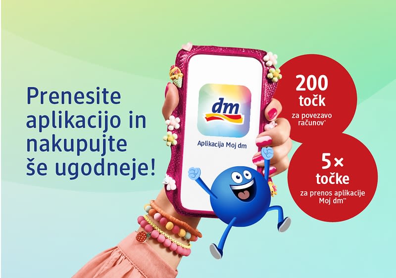 Prenesite si aplikacijo Moj dm