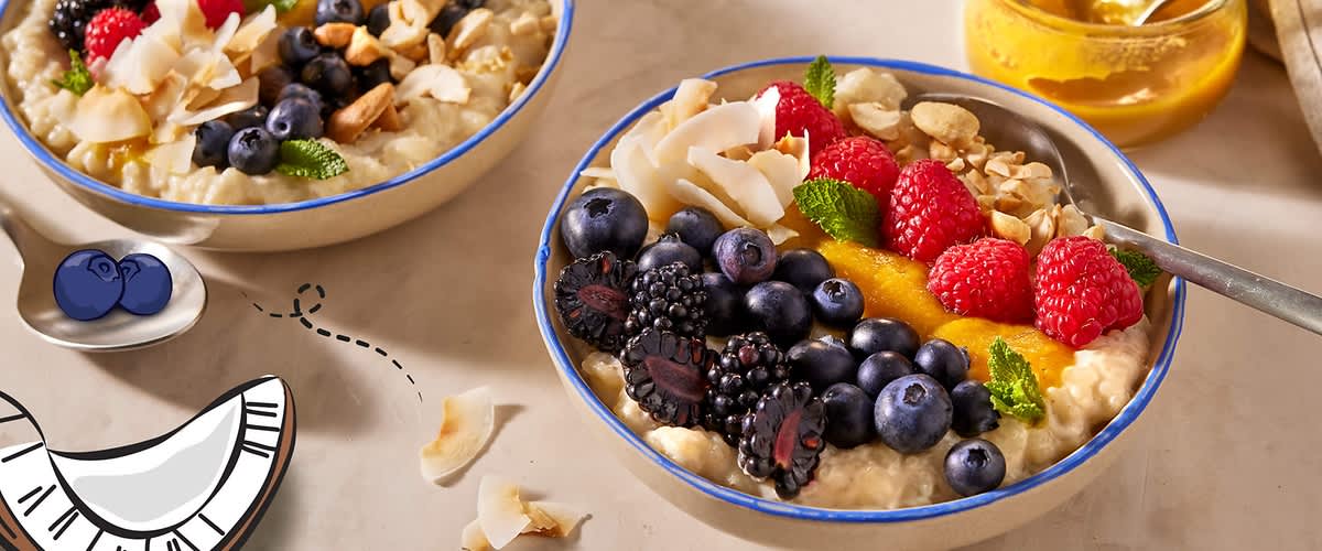 Buddha Bowl z mlečnim rižem