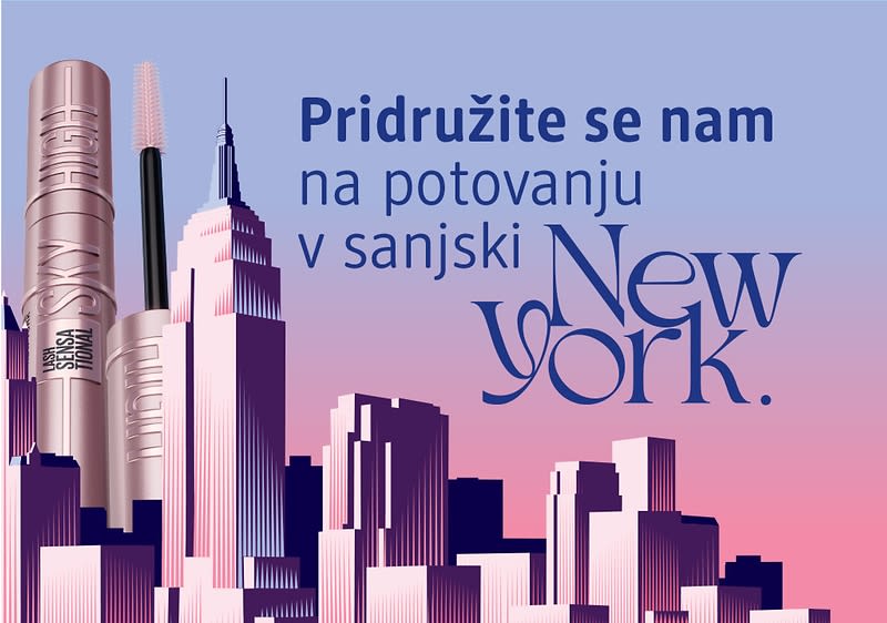 Pridružite se nam na sanjskem potovanju v New York
