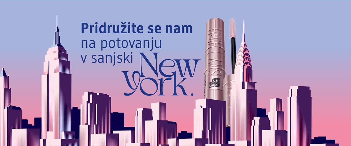 Pridružite se nam na sanjskem potovanju v New York