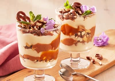 Veganski trifle z oreščki