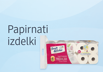 Slika papirnati izdelki