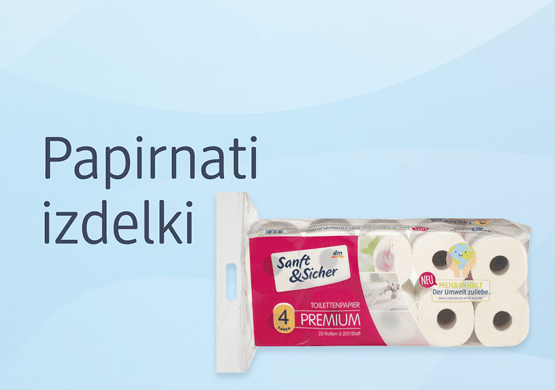 Slika papirnati izdelki