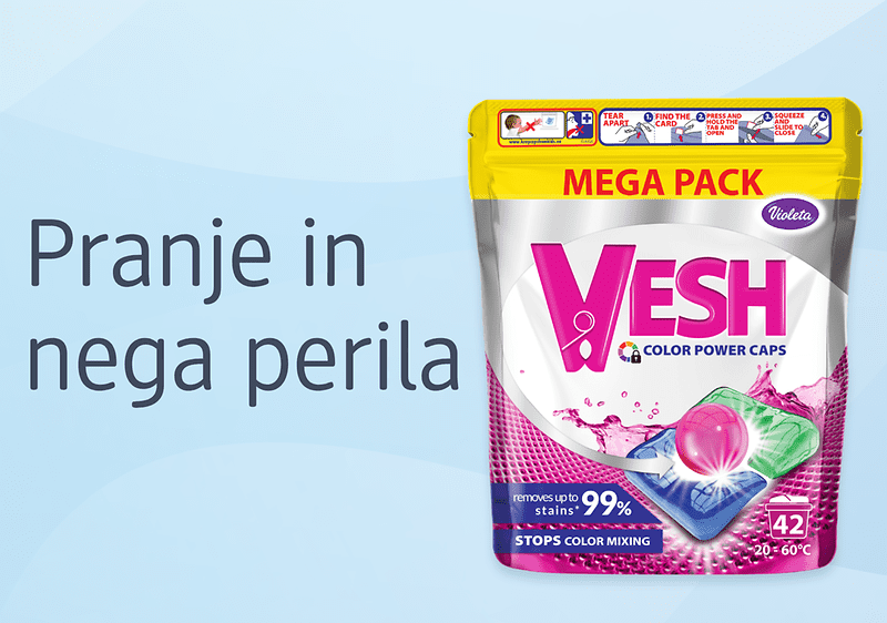 Slika nega in pranje perila