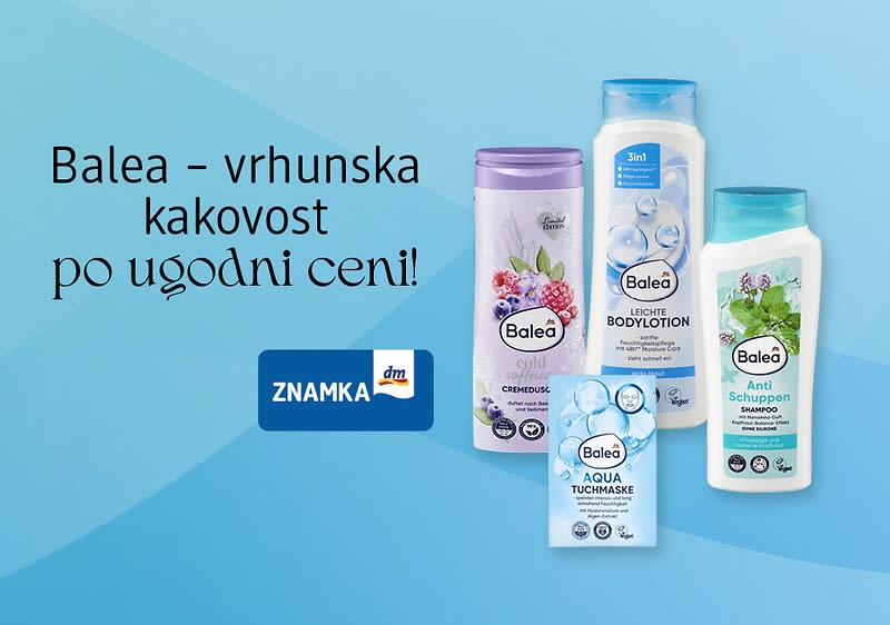 Moja celovita nega - Balea