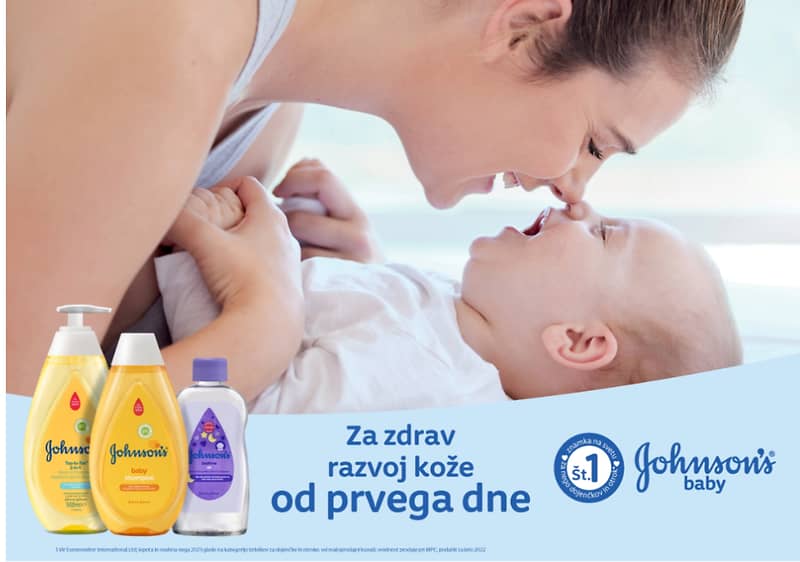 Johnson's baby: Nežnost za vašega dojenčka