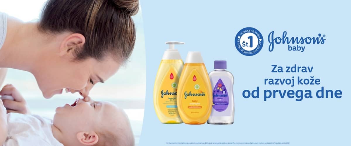 Johnson's baby: Nežnost za vašega dojenčka