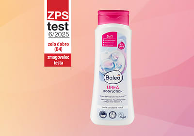 Balea vlažilni losjon za telo 3 v 1 UREA, 400 ml
