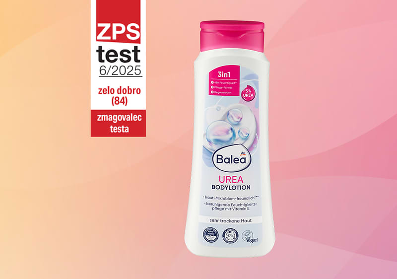 Balea vlažilni losjon za telo 3 v 1 UREA, 400 ml
