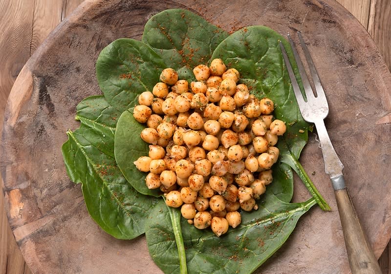 Čičerika na krožniku