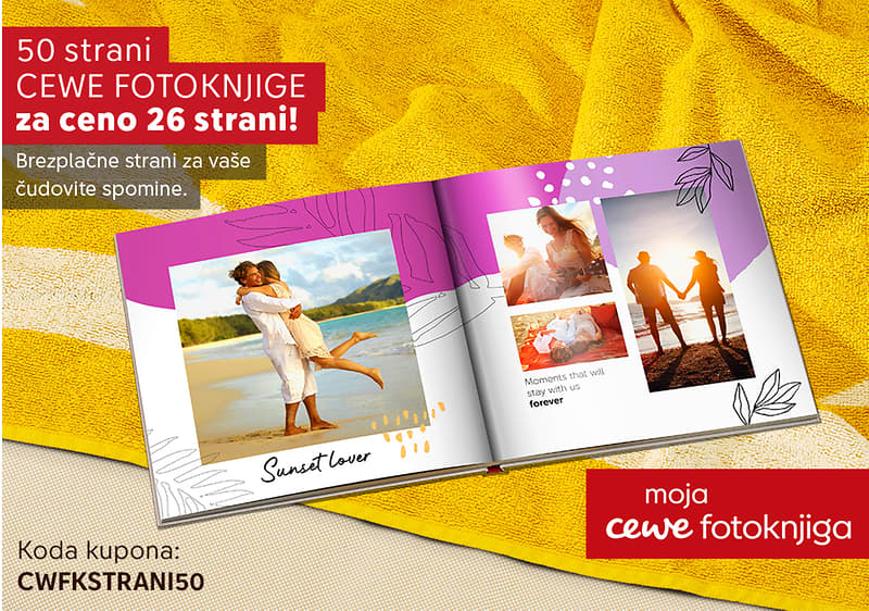 Fotografije v CEWE fotoknjigi