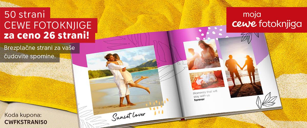 Fotografije v CEWE fotoknjigi