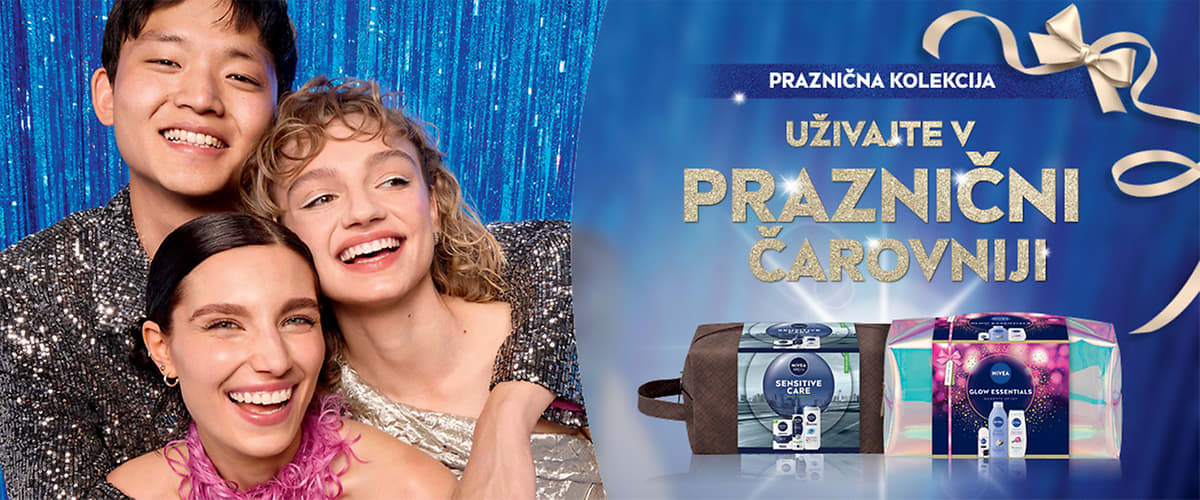 Darilni seti Nivea z izdelki za nego kože in telesa