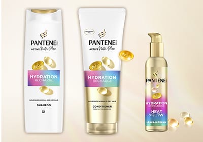 Pantene izdelki za nego las: šampon, balzam, krema za sijaj