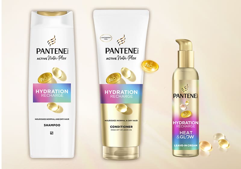 Pantene izdelki za nego las: šampon, balzam, krema za sijaj