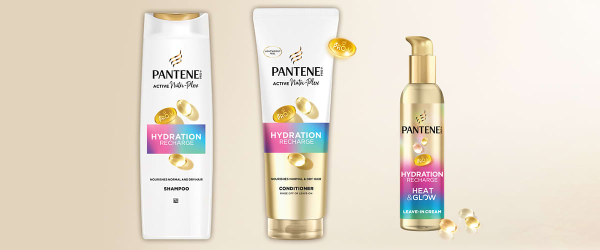 Pantene izdelki za nego las: šampon, balzam, krema za sijaj