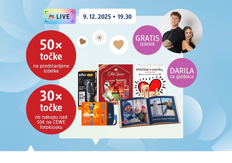 dmLIVE 4. 11.: Uvajanje prehrane pri dojenčkih