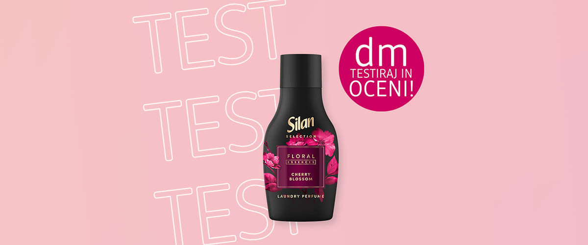 Testiraj in oceni: Silan parfum za pranje perila Cherry Blossom, 540 ml 