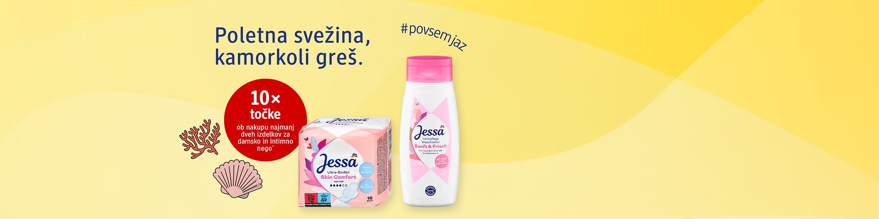 Poletna svežina z Balea britvico in intim balzamom