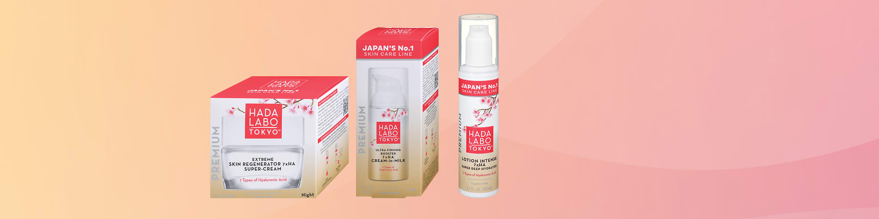 Hada Labo Tokyo nego kože tri izdelki kremna embalaža in steklenička