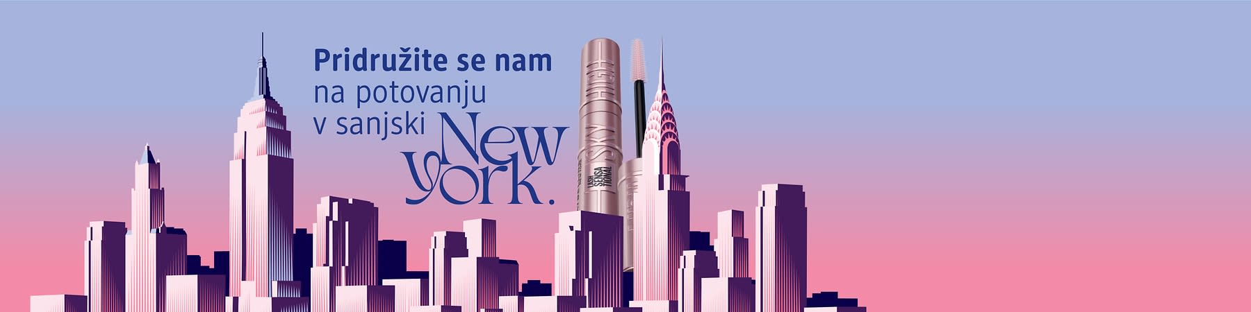 Pridružite se nam na sanjskem potovanju v New York
