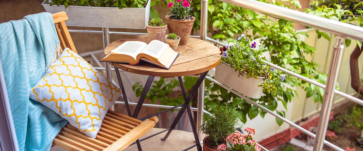 Počitnice na balkonu