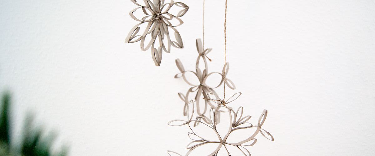 Božična zvezda iz kartona