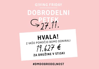 Dobrodelni petek, 27. 11.