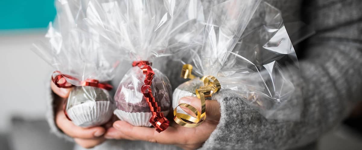 Doma pripravljene kopalne krogle