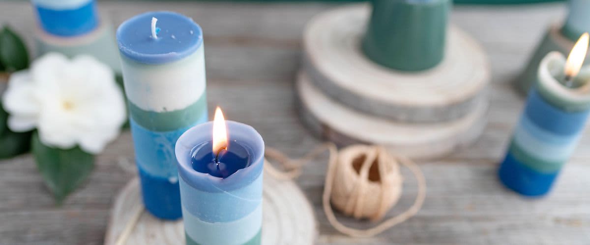 Naredite domače sveče iz ostankov voska 