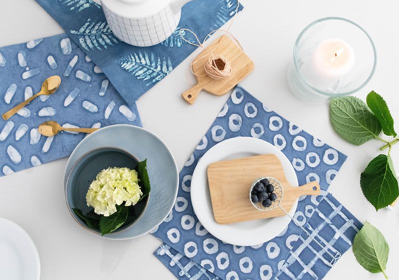 Barvanje tekstila s pomočjo voska oz. t. i. batik tehniko 