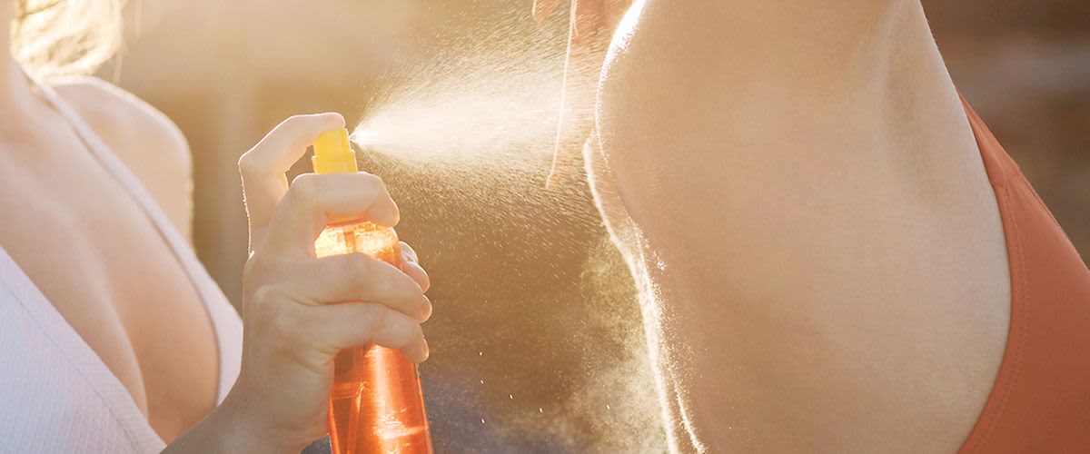 Znebite se madežev kreme za zaščito pred soncem