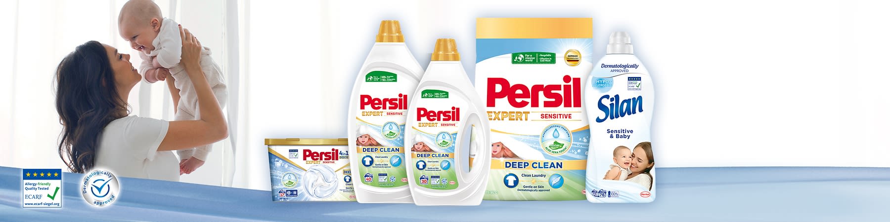Persil Sensitive & Silan Sensitive