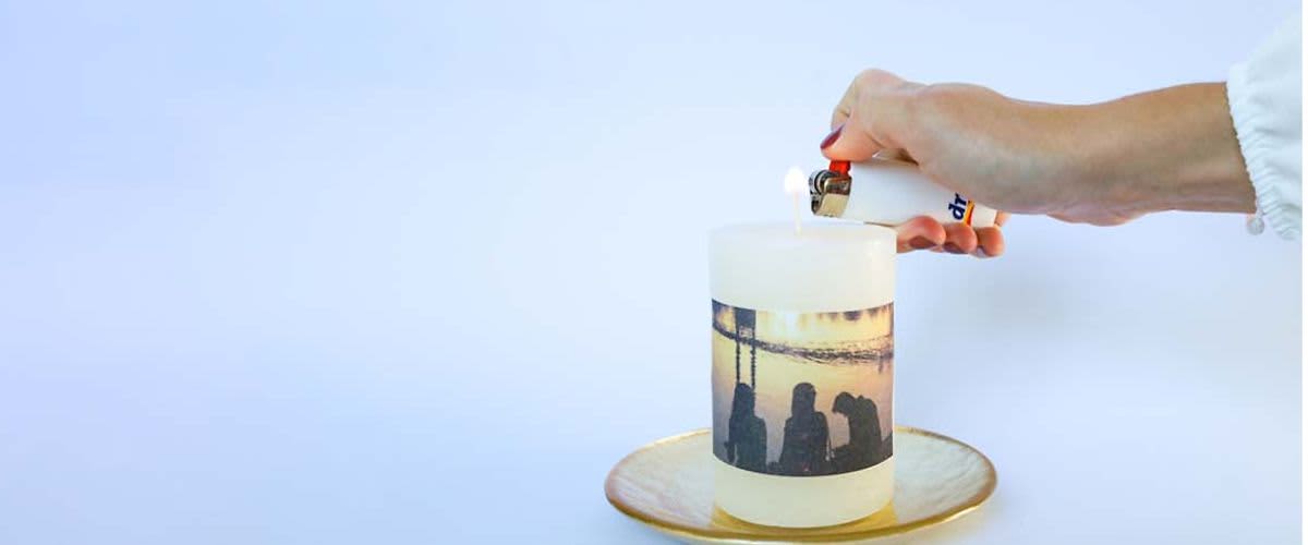 Izdelajte personalizirane svečke 