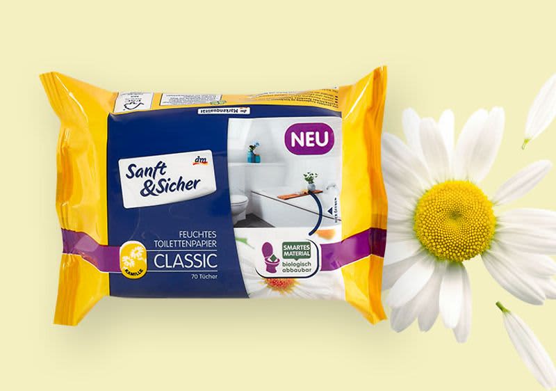 Sanft&Sicher Kamille Toilettenpapier