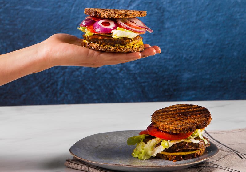 Jackfruit VEGGIE BURGER