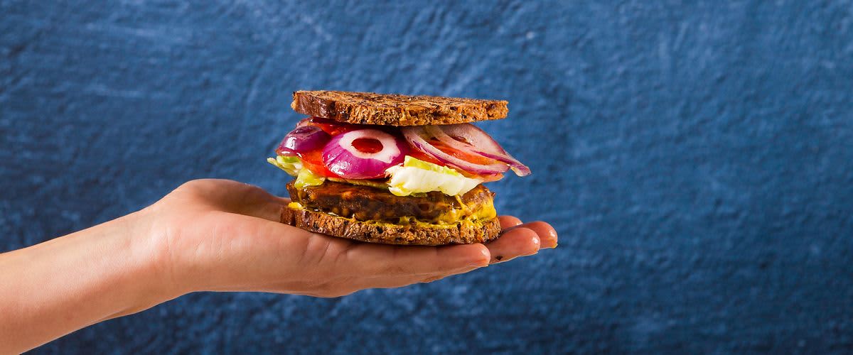 Jackfruit VEGGIE BURGER
