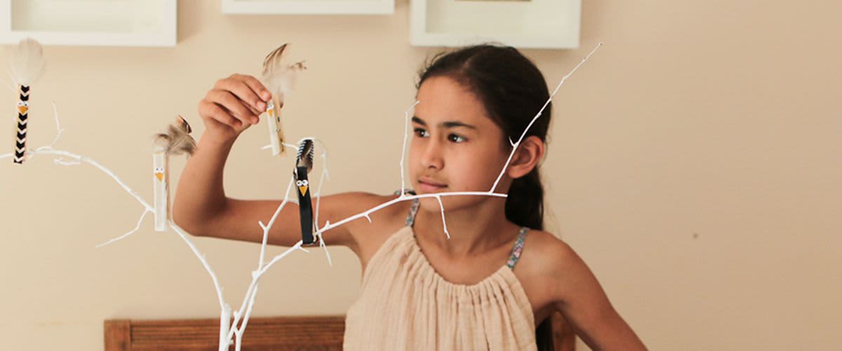 Ukrasne ptice od štipaljki