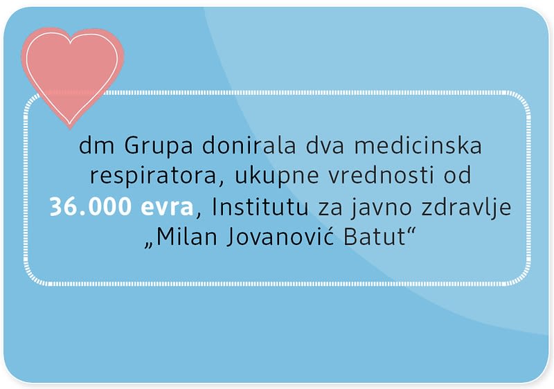 Donacija dva medicinska respiratora