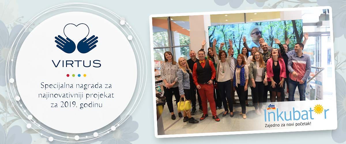 Kompanija dm drogerie markt dobitnik specijalne VIRTUS nagrade za filantropiju