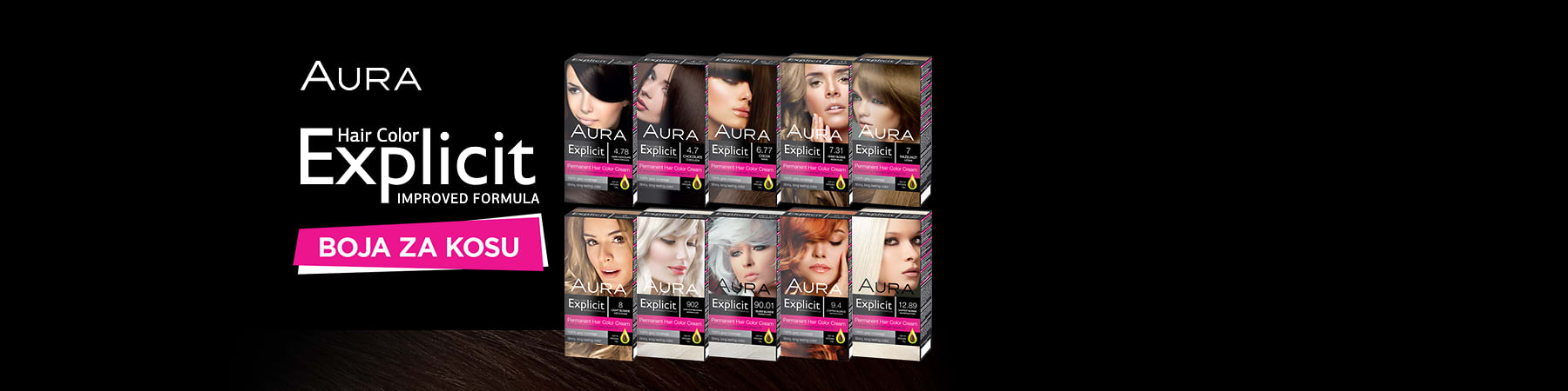 AURA Explicit Hair Color 