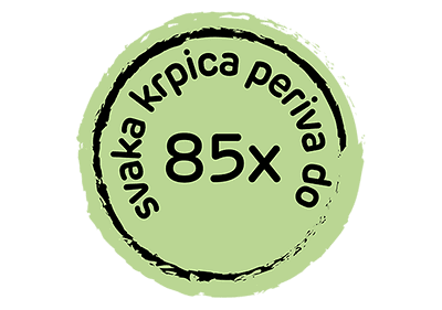 85 pranja za svaku krpicu