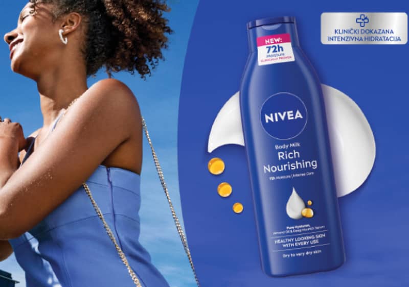 NIVEA mleka i losioni za negu tela