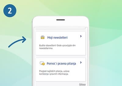Schritt 2: Screen: Mein dm-Konto Bereich