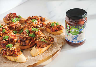 Bruskete - caponata