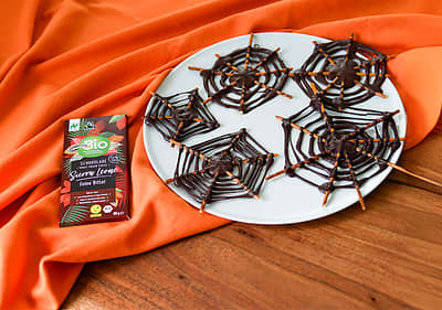 Halloween-Spinnen-Cookies