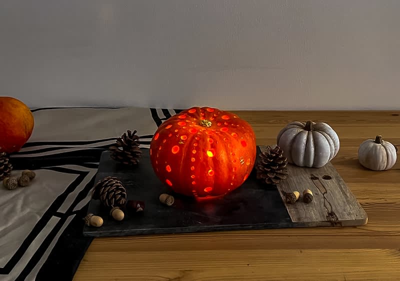 Halloween-Kürbis