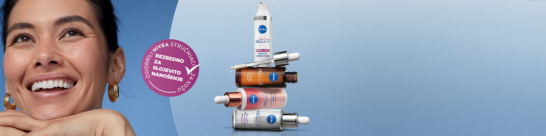 NIVEA Cellular slojevito nanošenje seruma