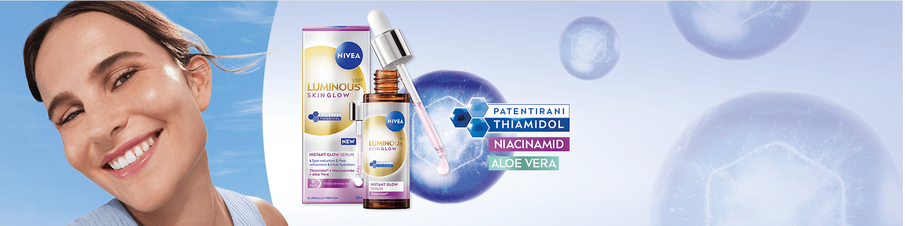 NIVEA LUMINOUS630® SKIN GLOW